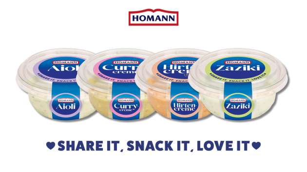 Homann erweitert Sortiment um Cremes und Dips - Quelle: Homann